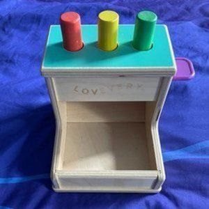 Lovevery Wooden Peg Drop, from The Thinker Montessori Baby Play Kit